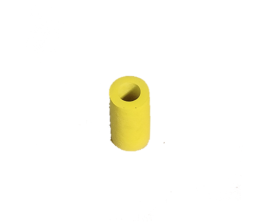 Caoutchouc tubulaire Jaune 22 mm