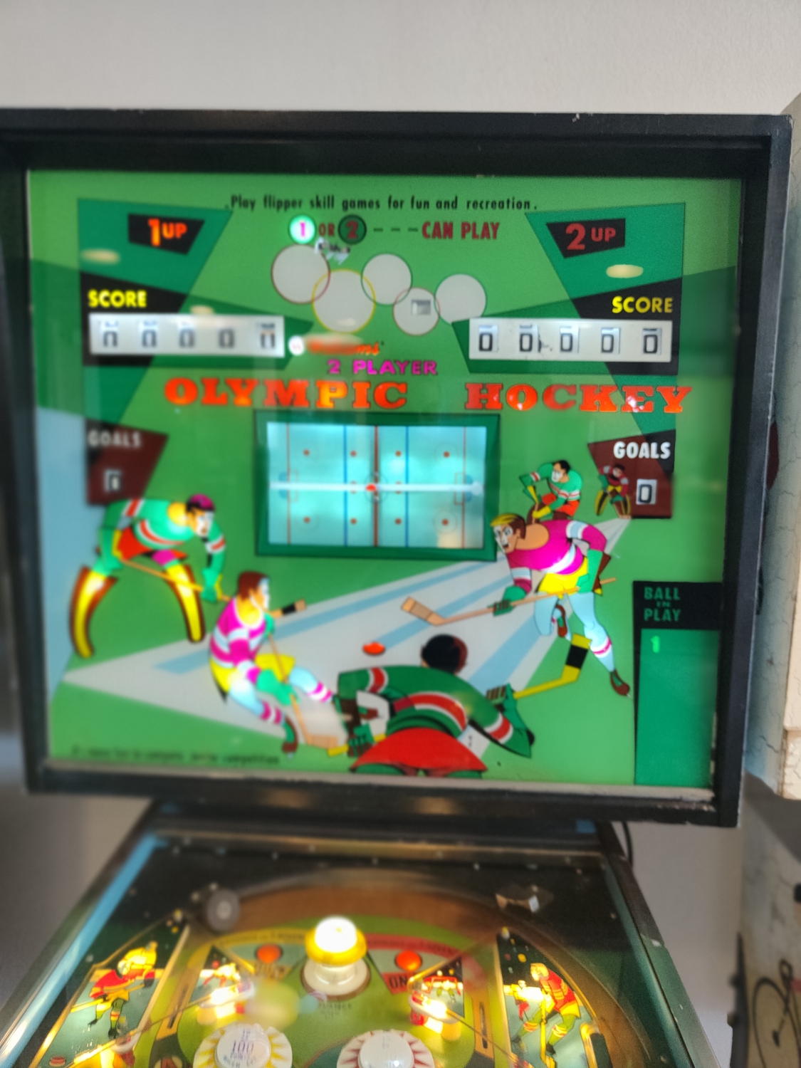 Flipper Olympic Hockey