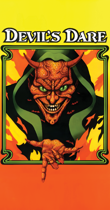 Tapis de protection vitre flipper Devil's Dare N°2 61cm x 119cm