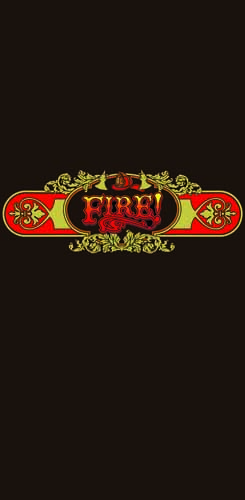 Tapis de protection vitre flipper  Fire - Dimensions :106cm x 52cm