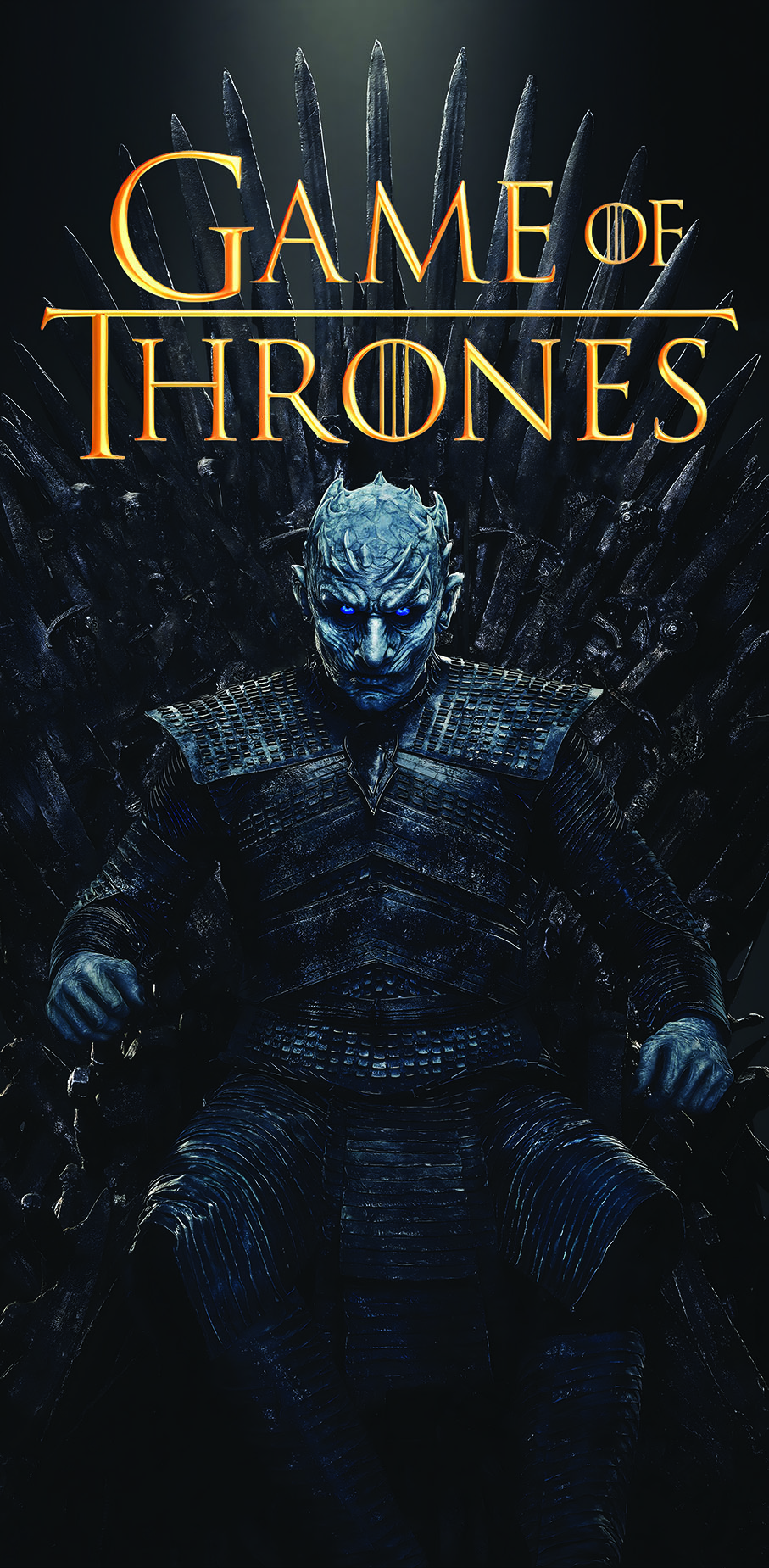 Tapis de protection vitre flipper  Game Of Thrones Roi de la nuit N°2 - Dimensions :106cm x 52cm