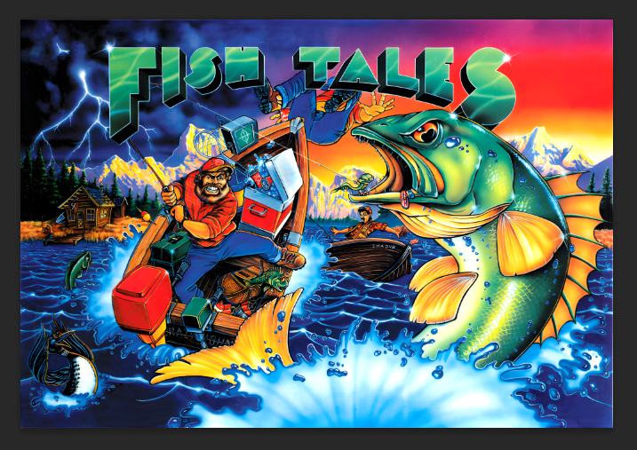 Fish Tales - Translite de flipper