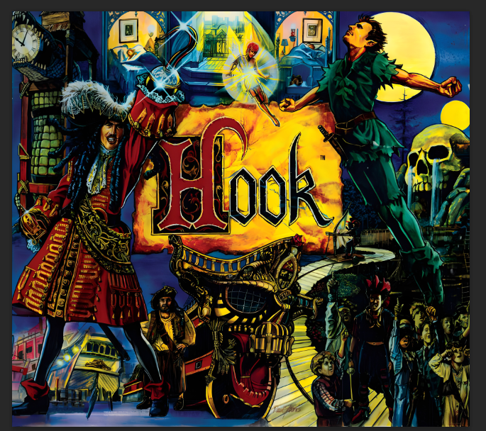 Hook - Translite de flipper
