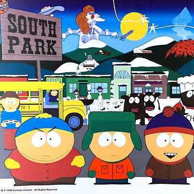 South Park - Translite de flipper