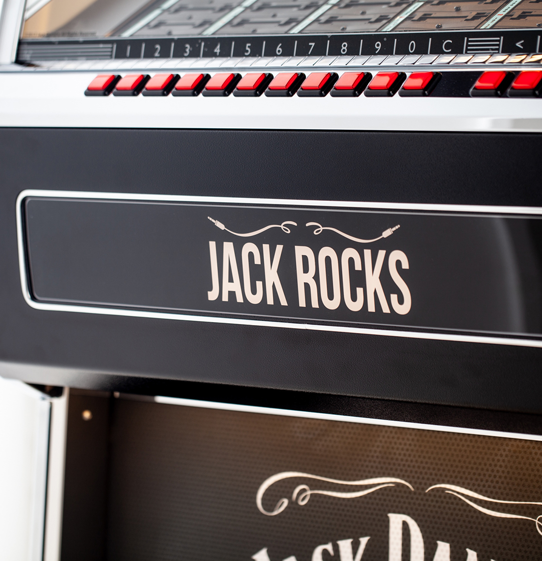 Jack Daniels Rocket Vinyl Jukebox