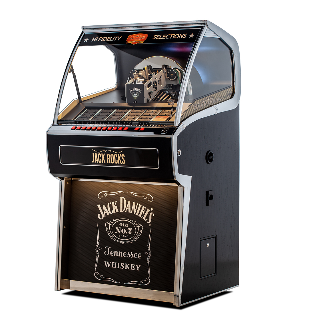 Jack Daniels Rocket Vinyl Jukebox