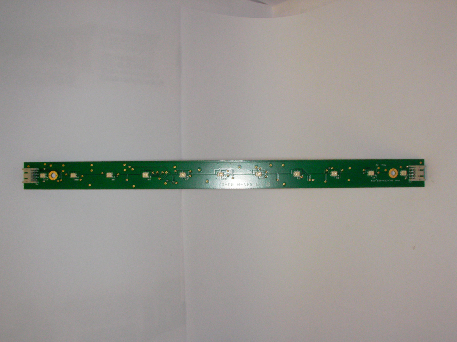 Plaquette led grand modèle pour jeu tactile JVL Retro